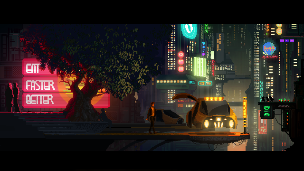 The Last Night is an Xbox One console exclusive and looks really swanky