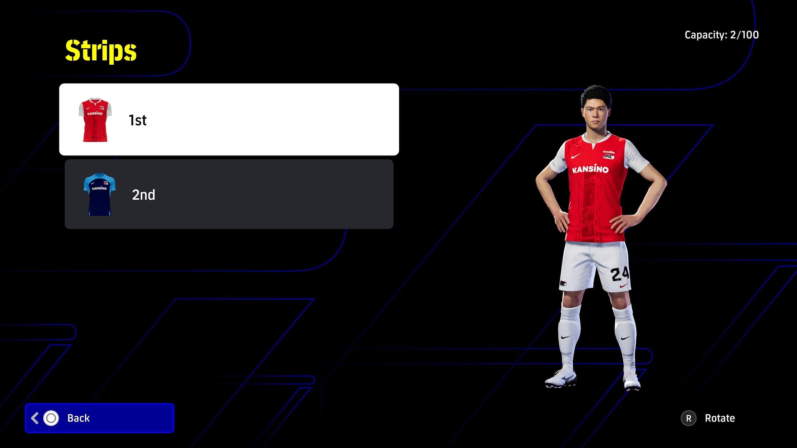 eFootball 2024 – How to change kit