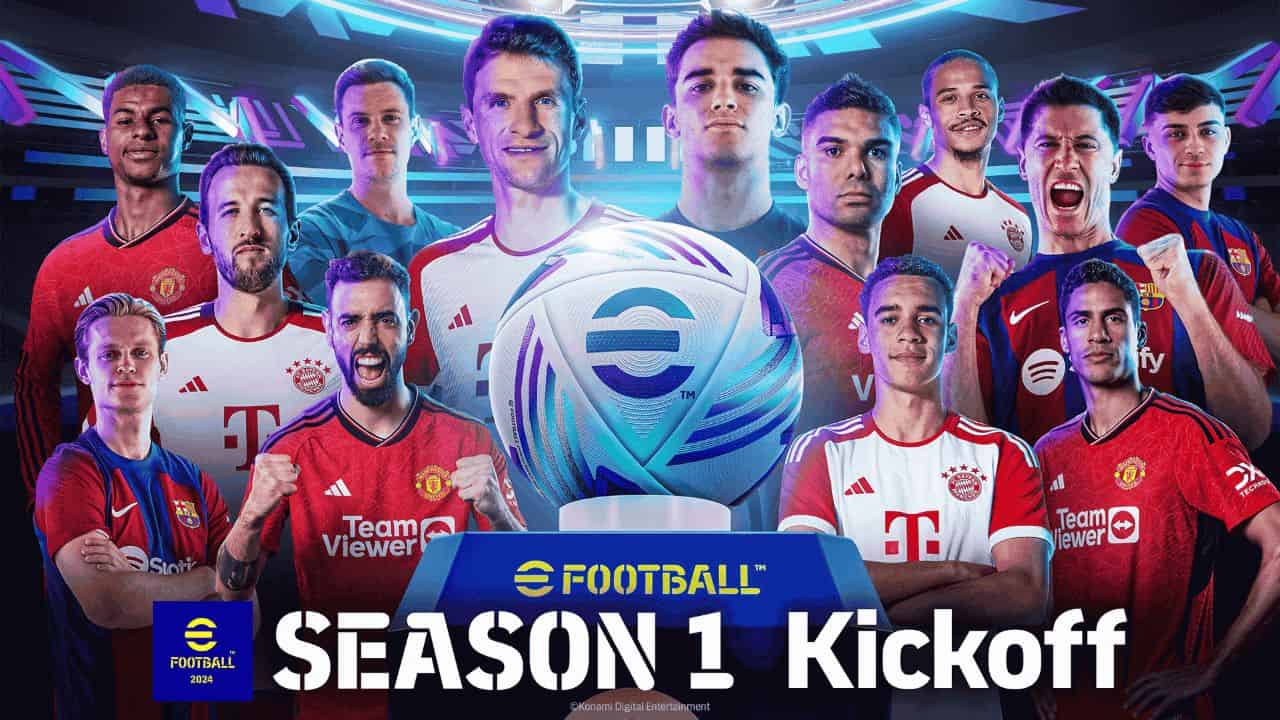 efootball 2024 season 1 kickoff