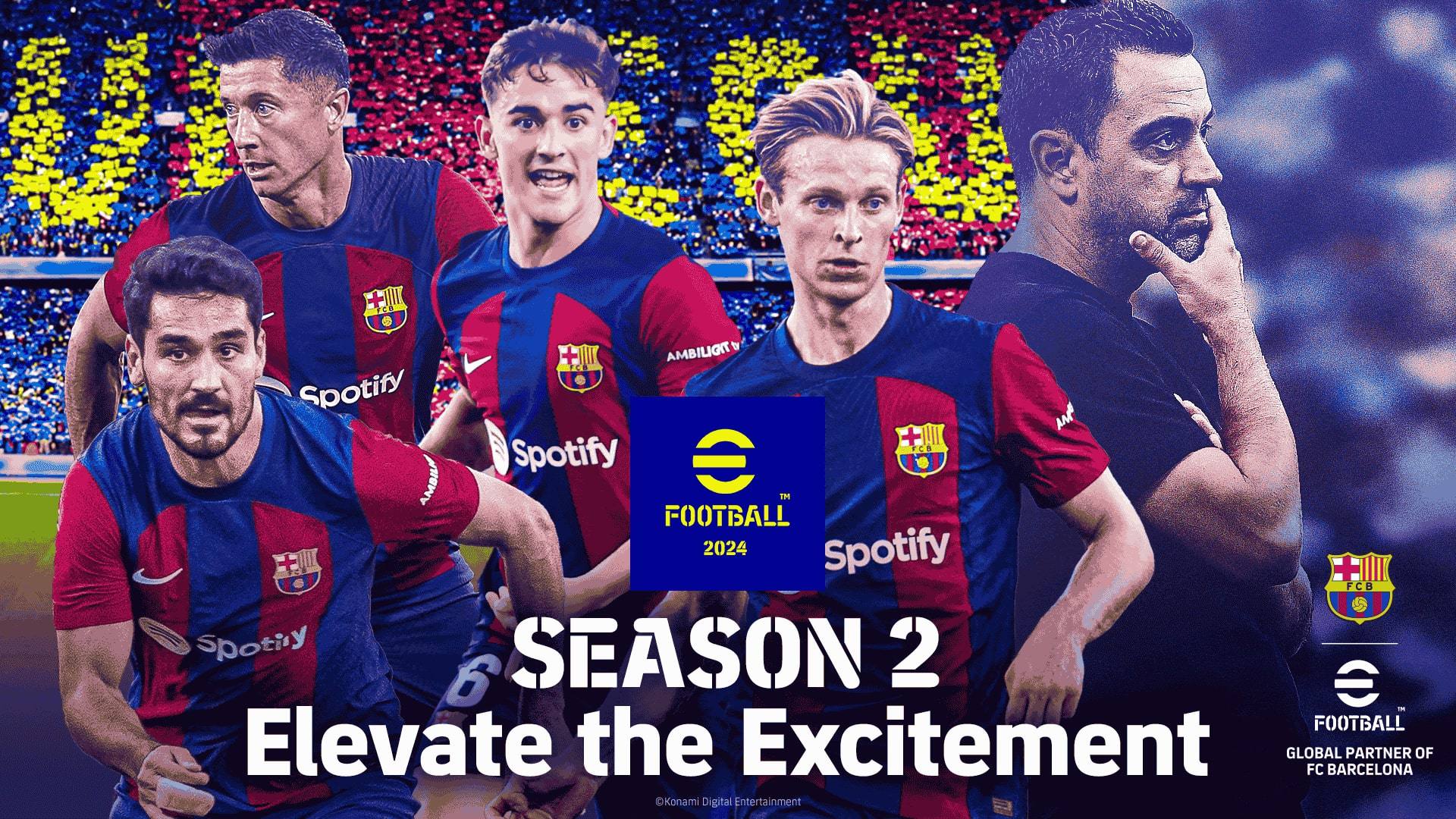 Barcelona FC's Dream Team elevates the exertion in eFootball 2024 Season 2 with new packs.