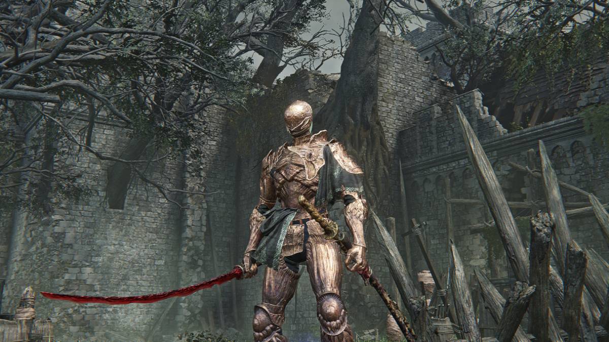 Elden Ring Nightreign best weapons for each Nightfarer class: Executor holding the Rivers of Blood.