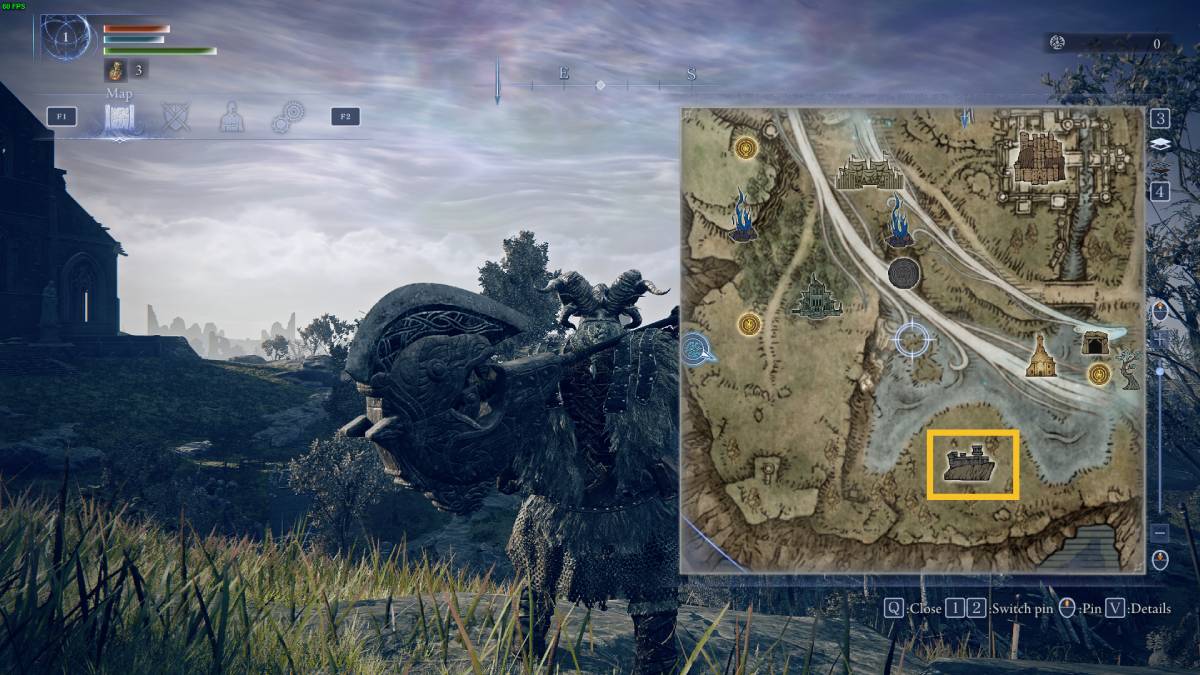 Elden Ring Nightreign Limveld map: fort.