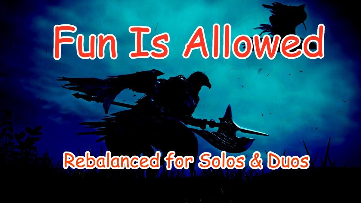 Elden Ring Nightreign mods: Fun Is Allowed logo.