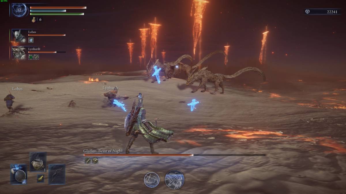 Elden Ring Nightreign review: Raider fighting a boss.