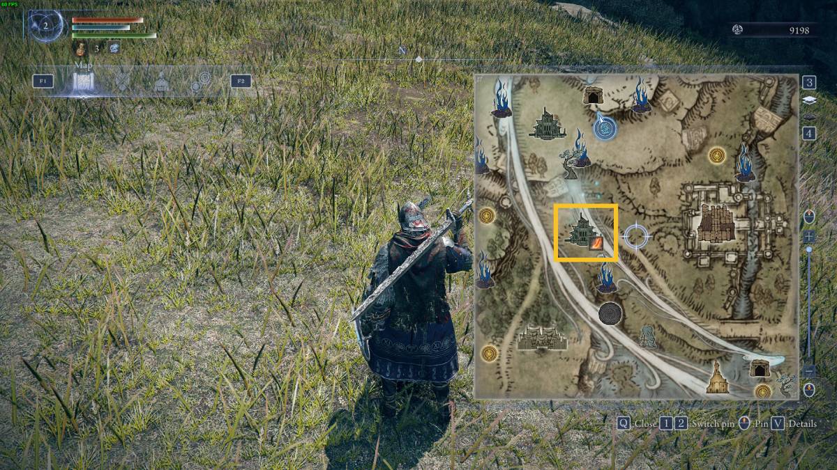 Elden Ring Nightreign tips and tricks: Wylder next to a map of Limveld.