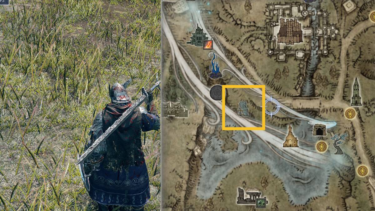 Elden Ring Nightreign tips and tricks: Scale-Bearing Merchant icon on the map.