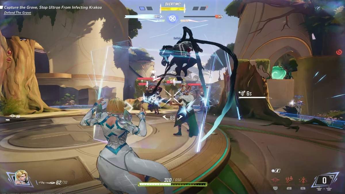 Emma Frost ult in Marvel Rivals