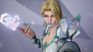 Emma Frost MVP screen in Marvel Rivals