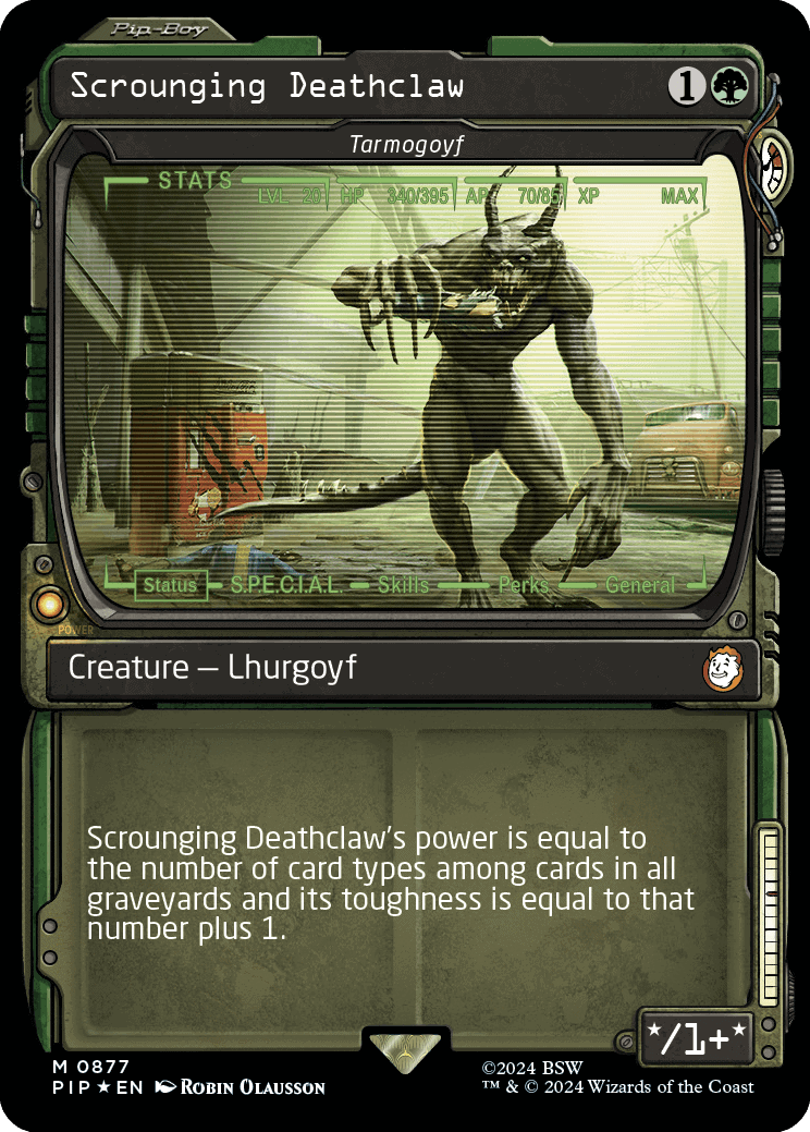 Scrounging bastards - screenshot from MTG spoilers.