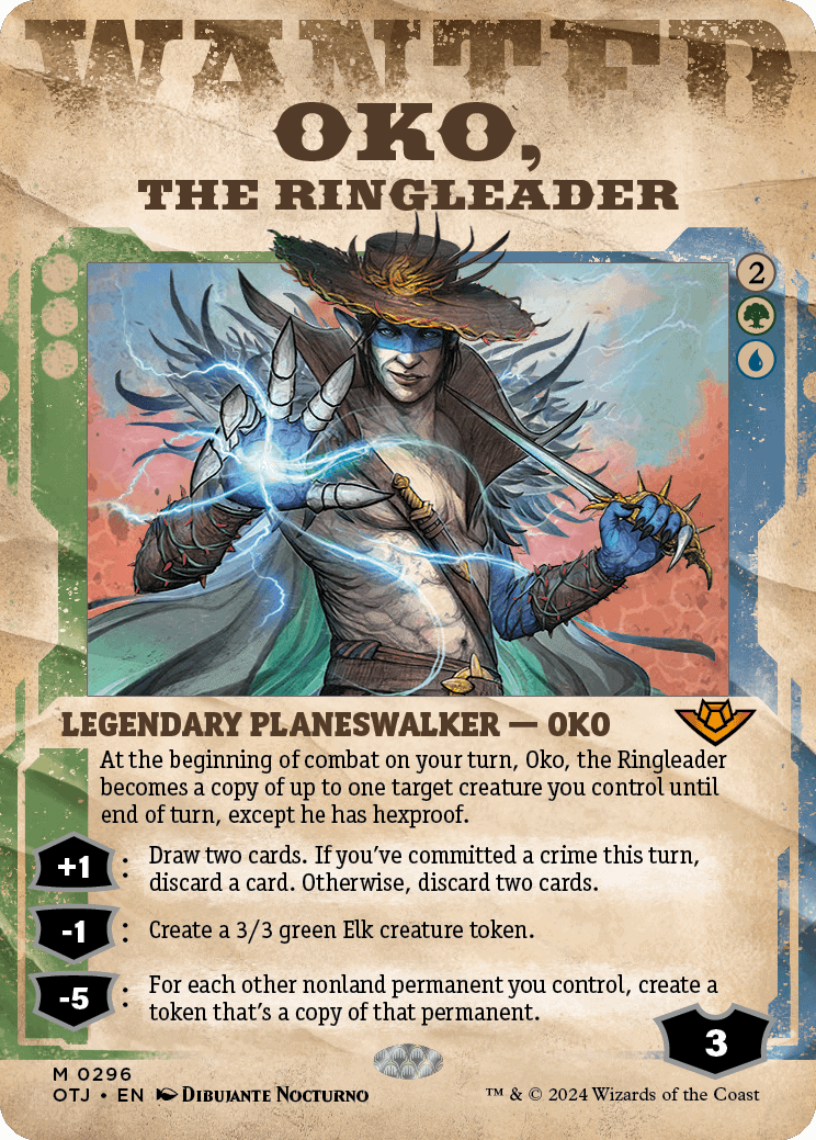 Looking for the ringleader card from MTG Outlaws of Thunder Junction spoilers.