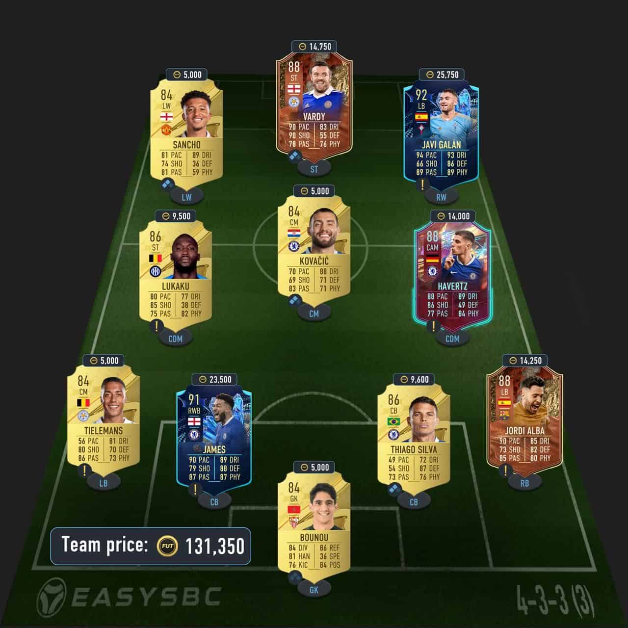 eusebio fut birthday icon sbc fifa 23 solution 88-rated squad