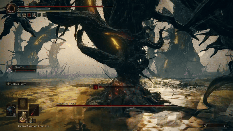 how to beat scadutree avatar in elden ring - our character hacks at the scadutree