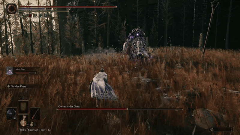 elden ring how to beat commander gaius in shadow of the erdtree - gaius performs a magical attack