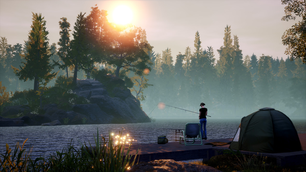 Euro Fishing has yet more DLC, this time adding a German forest lake