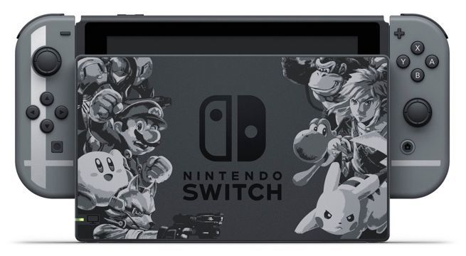 Nintendo unveils Super Smash Bros. Ultimate-themed Switch console