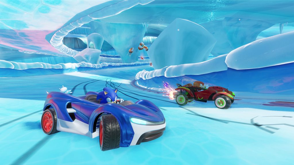 Team Sonic Racing’s launch trailer revs up its engine