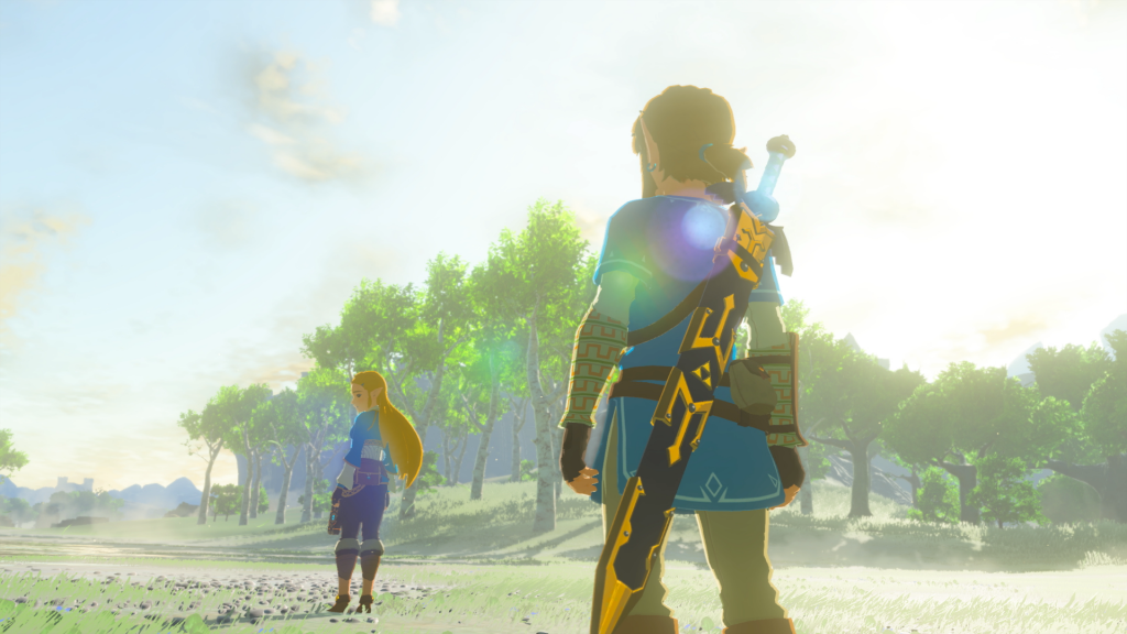 You’ll play as Link in The Champion’s Ballad DLC for Zelda: Breath of the Wild