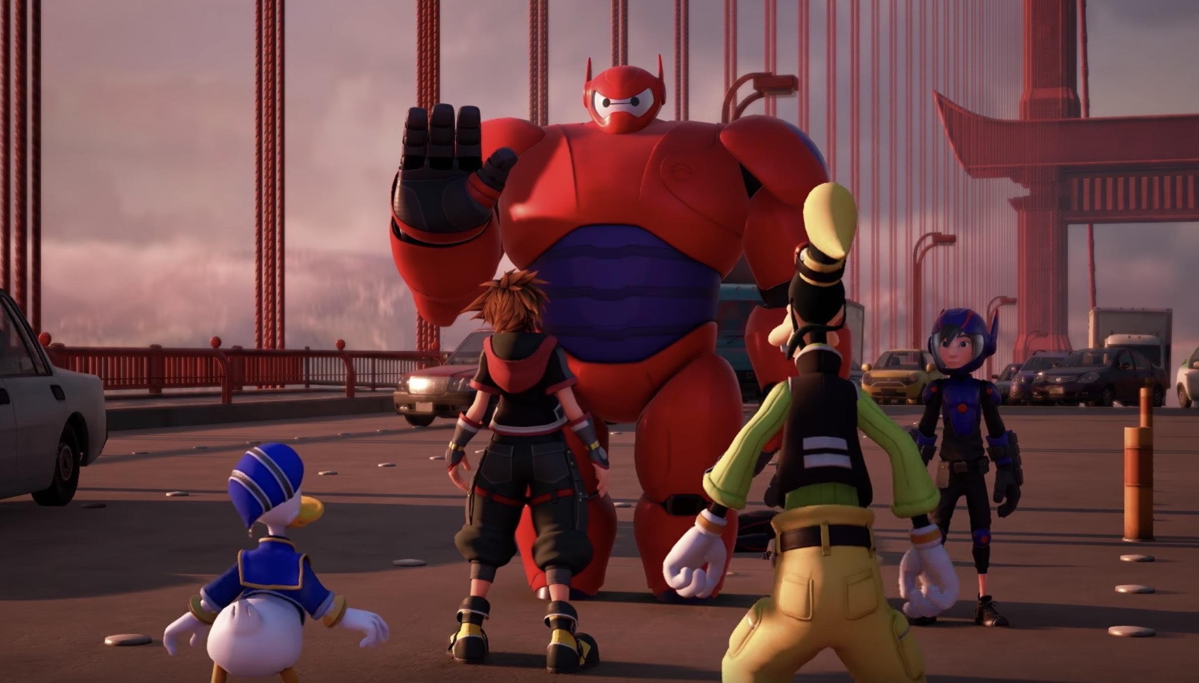 New Kingdom Hearts 3 trailer is heavy on Big Hero 6