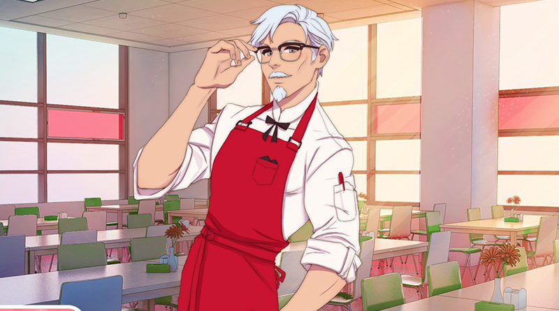 There’s a KFC dating simulator where you can romance Colonel Sanders