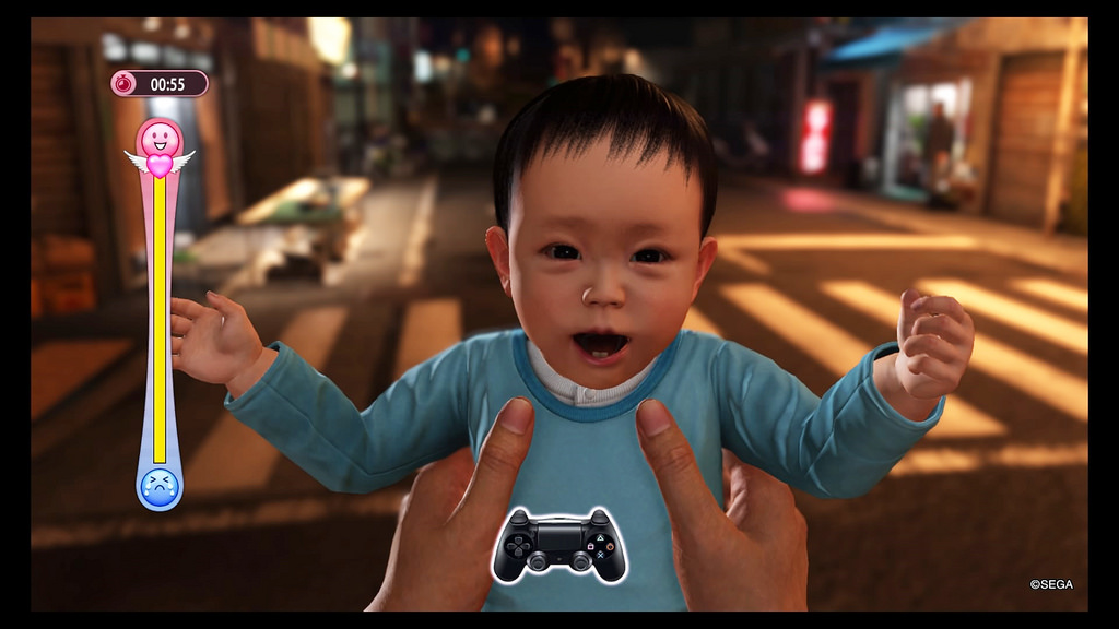 Yakuza 6: The Song of Life will see you comforting a baby and punching a shark