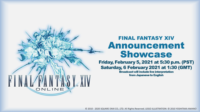 Final Fantasy XIV Announcement Showcase set for February