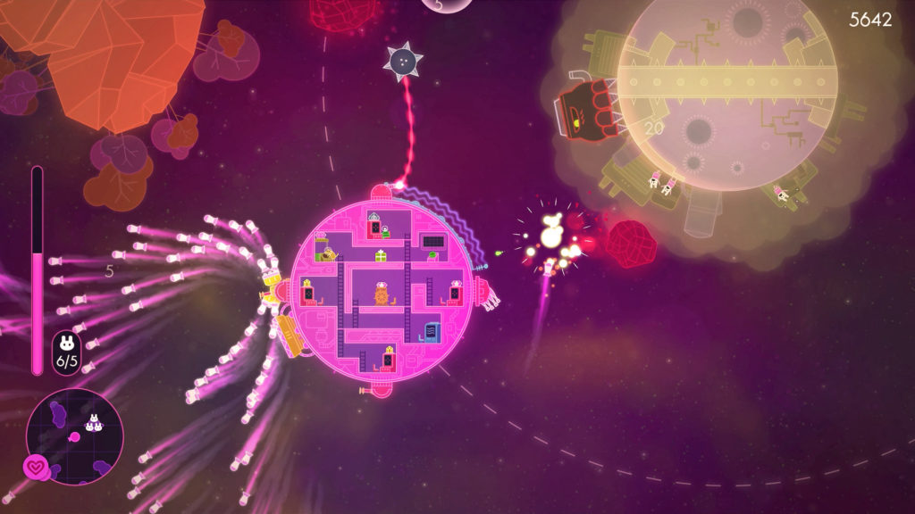 Lovers in a Dangerous Spacetime is coming to the Switch in October