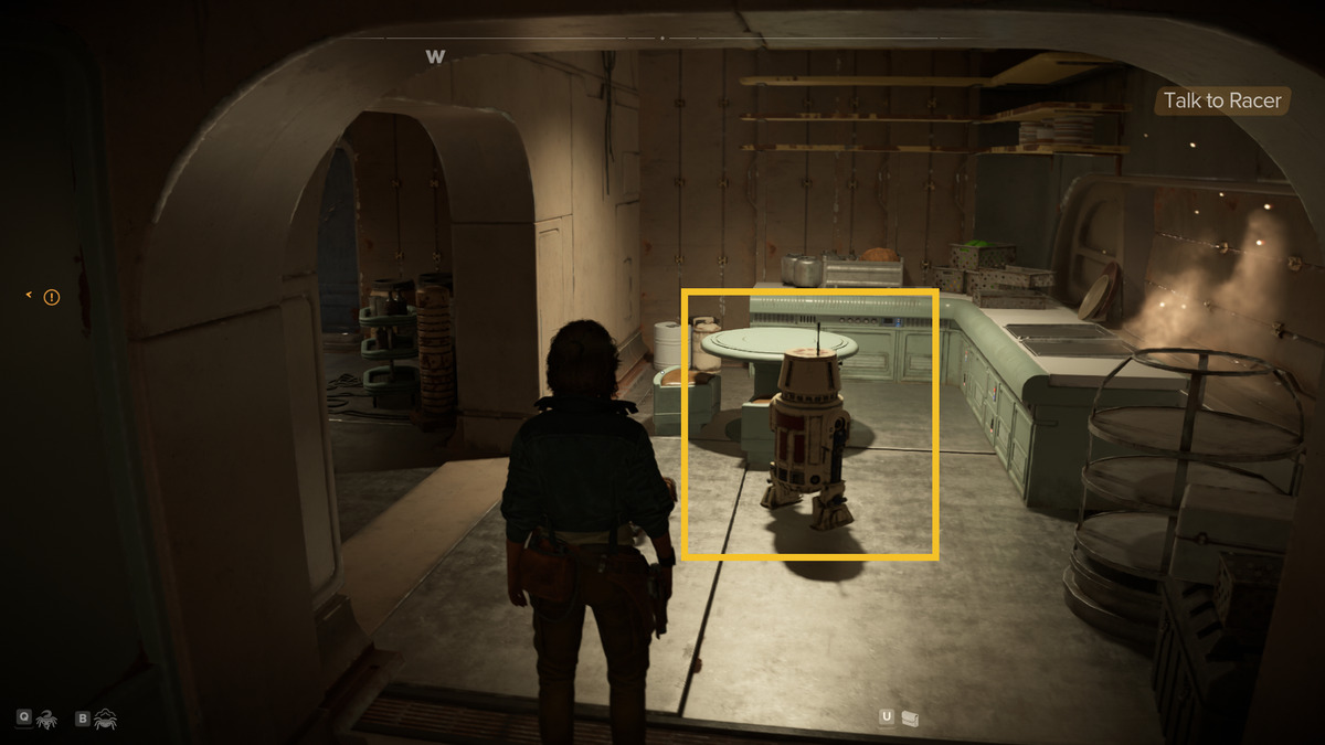 Star Wars Holodrama locations: Kay exploring Toshara.