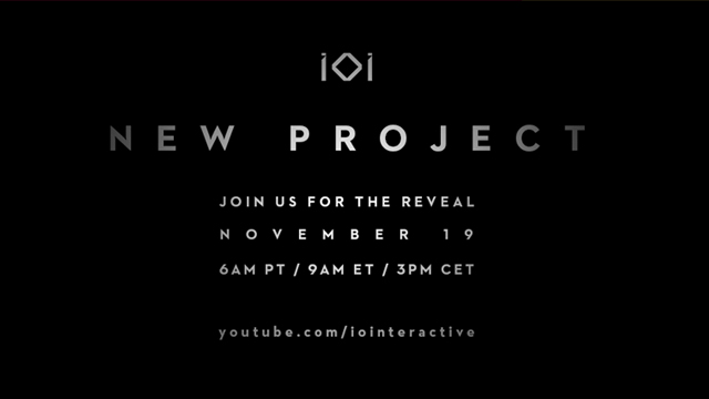 Hitman developer IO Interactive teases “New Project” for reveal tomorrow