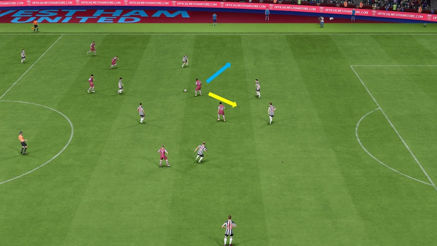 West Ham United vs Chelsea - tactical analysis and EA FC 24 new dribbling technique.