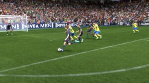 A screenshot of FC 24 TOTW 14 - Osimhen and Luka Modric lead the way in EA's latest soccer game.