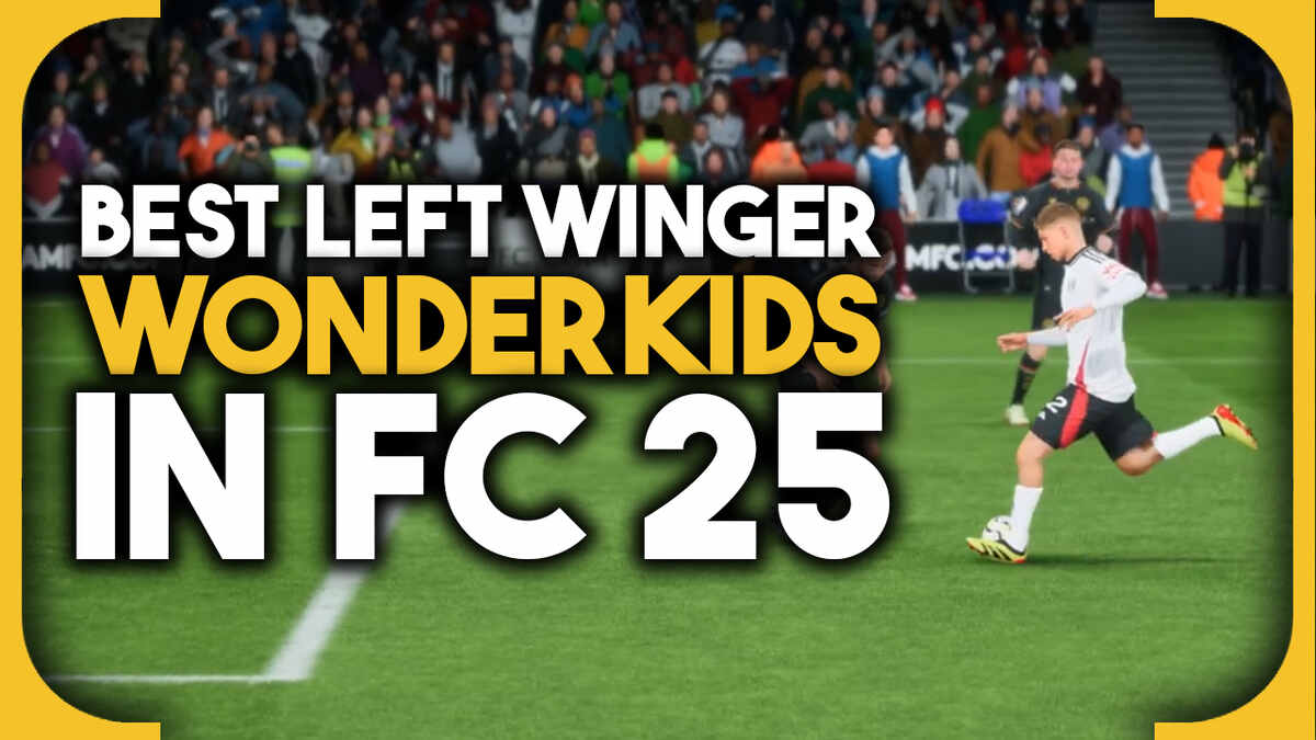 Best young LWs in FC 25 Career Mode – top 10 wonderkid left wingers