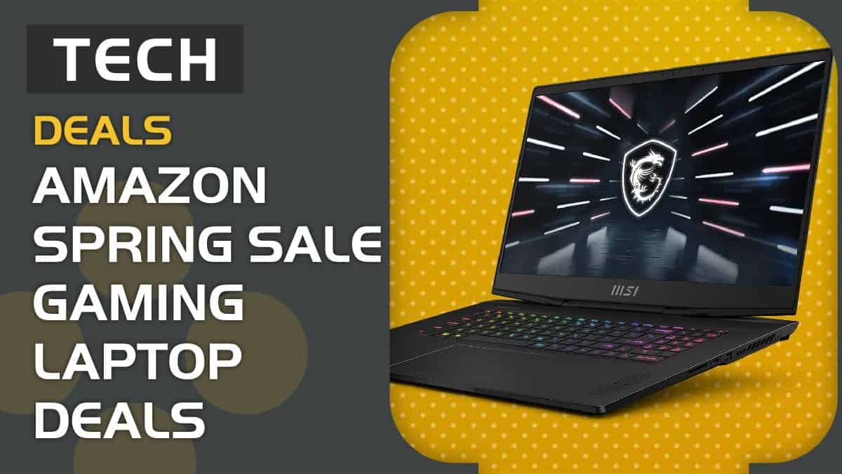 Best Amazon Spring Sale gaming laptop deals