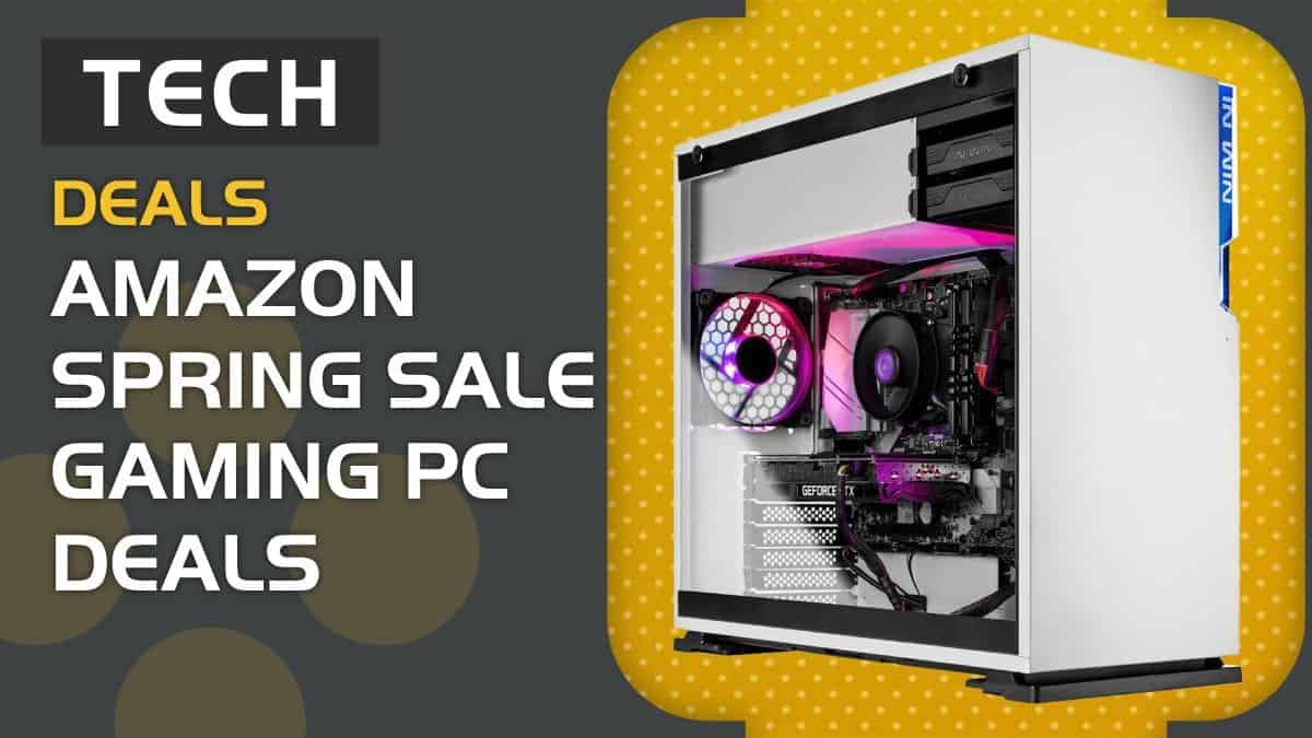 Best Amazon Spring Sale gaming PC deals