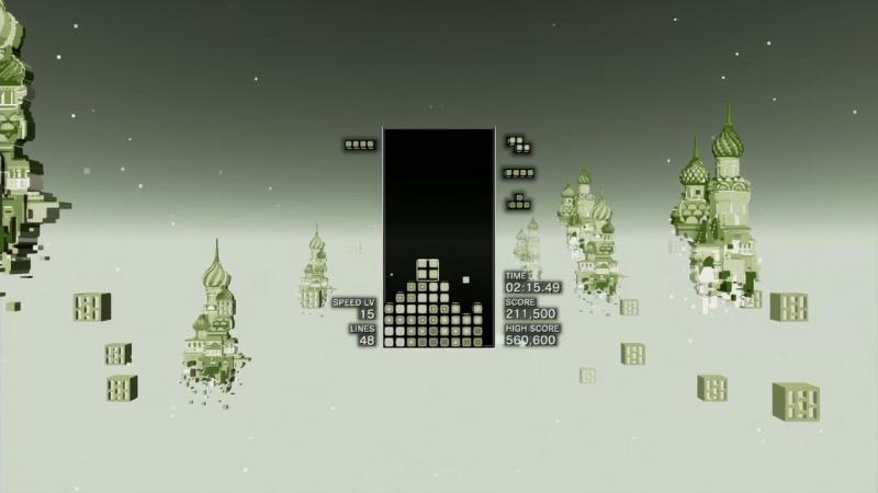 Tetris Effect is hiding a retro-tastic Game Boy level