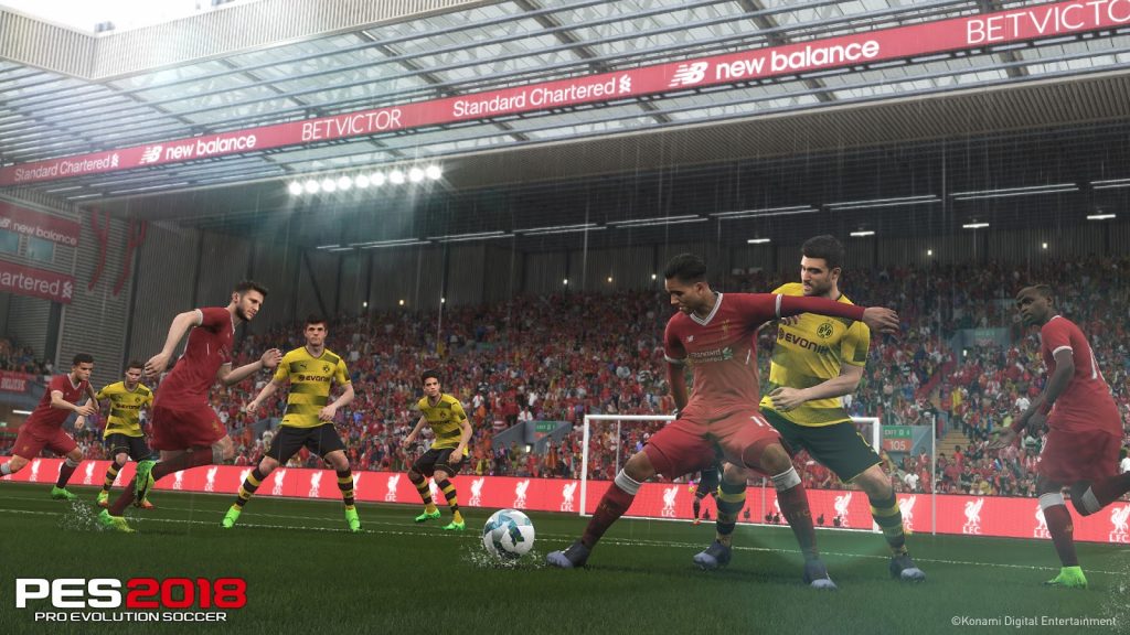 The PES 2018 demo is now available on PS4 and Xbox One