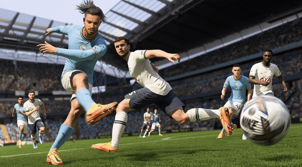 FIFA 23 sceenshot Man City