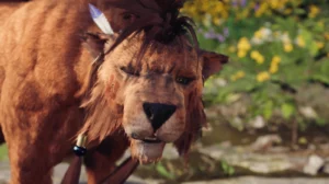 Red XIII in FF7 Rebirth