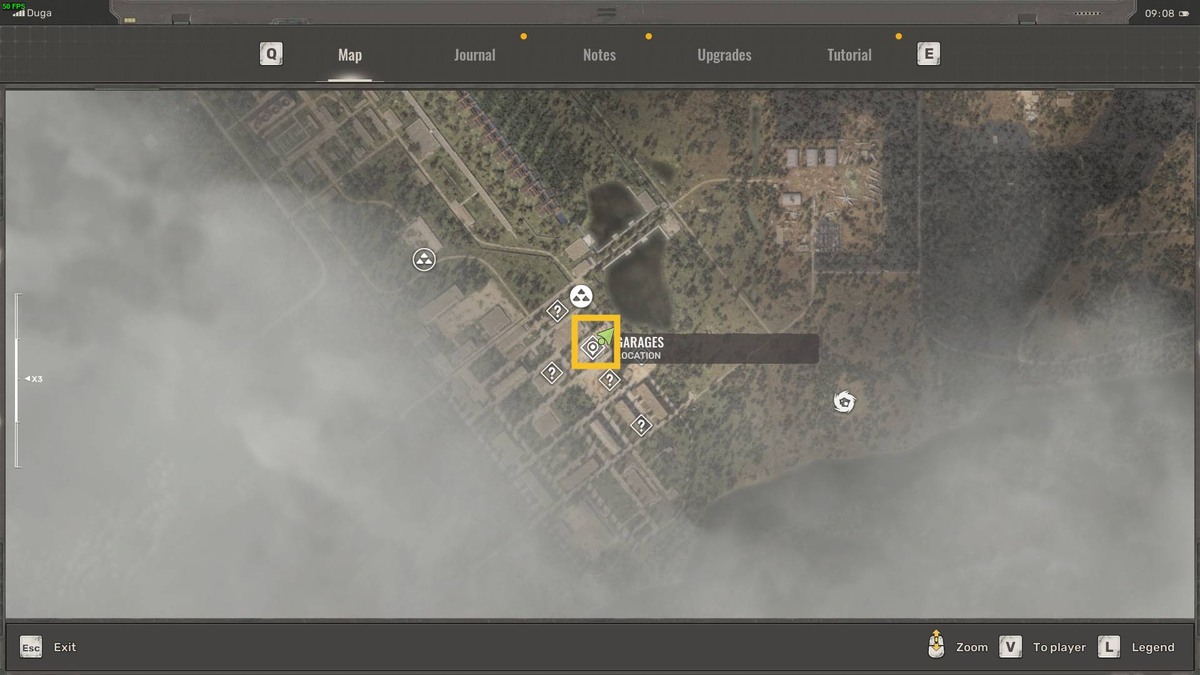Stalker 2 artifact locations: map.