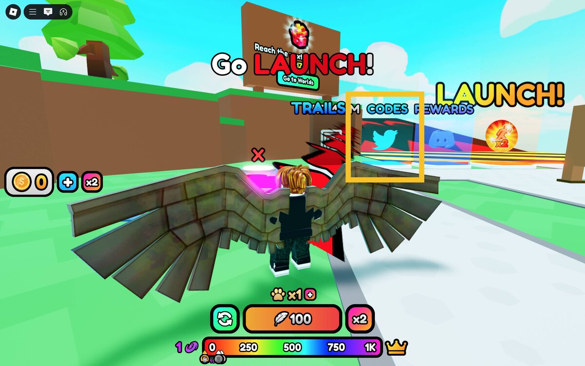 Flying Wings Race Simulator codes: code redemption process.