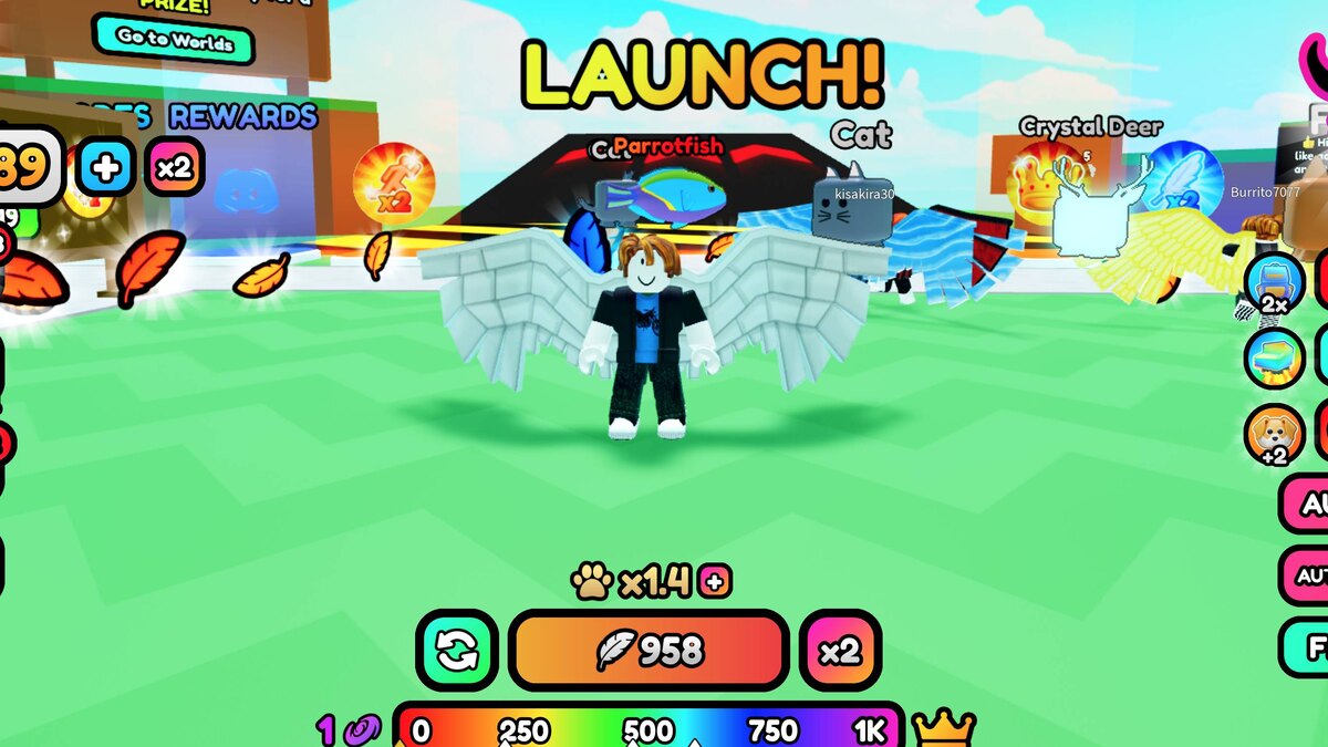 Flying Wings Race Simulator codes (August 2025) [UPD]