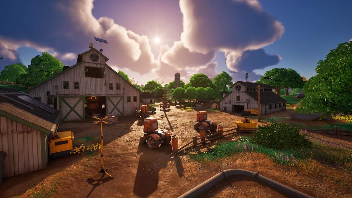 Fortnite using Lumen settings
