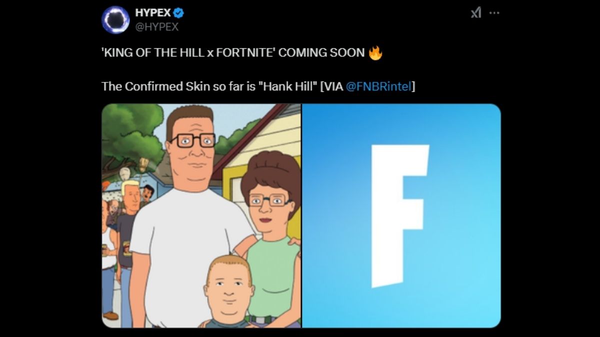 Fortnite Hank Hill skin leak