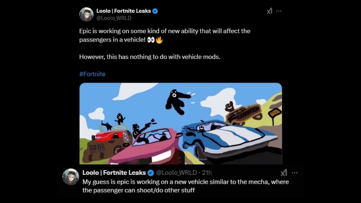 Fortnite leak about new mecha vehicle
