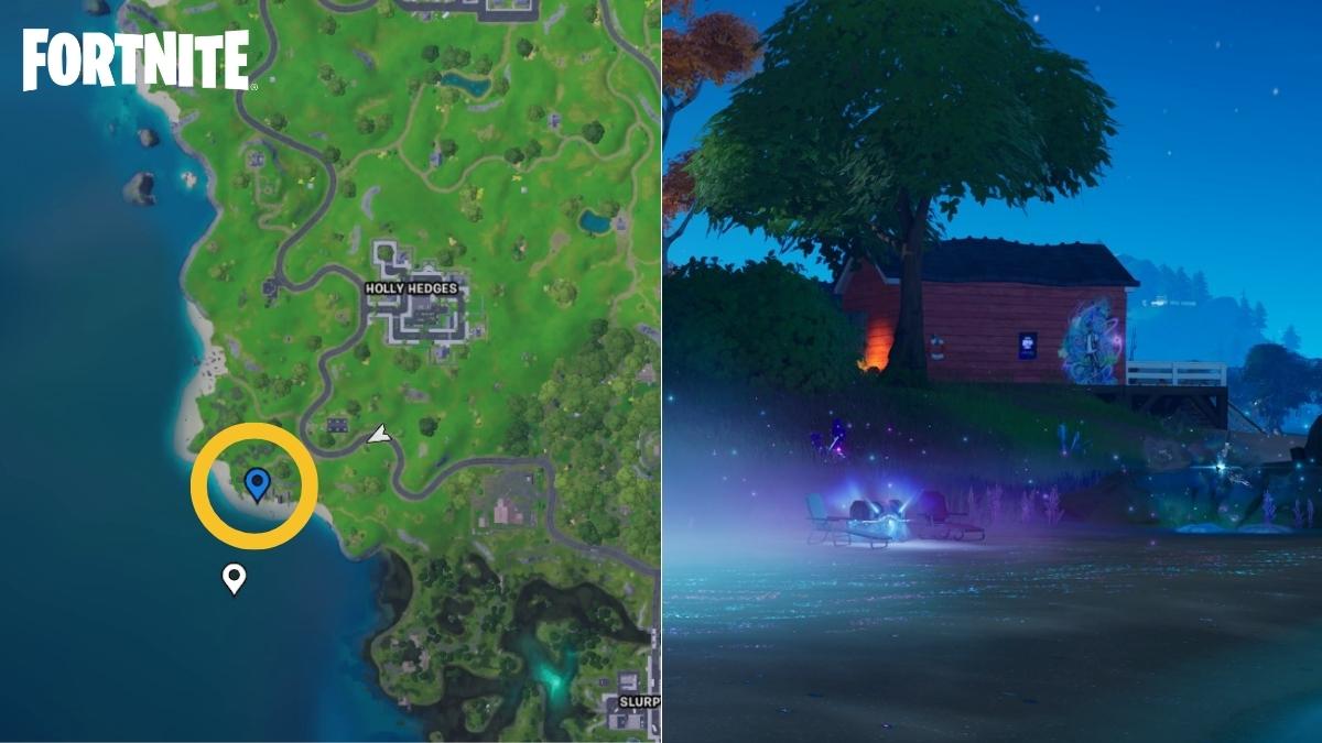 Fortnite WRLD Point location