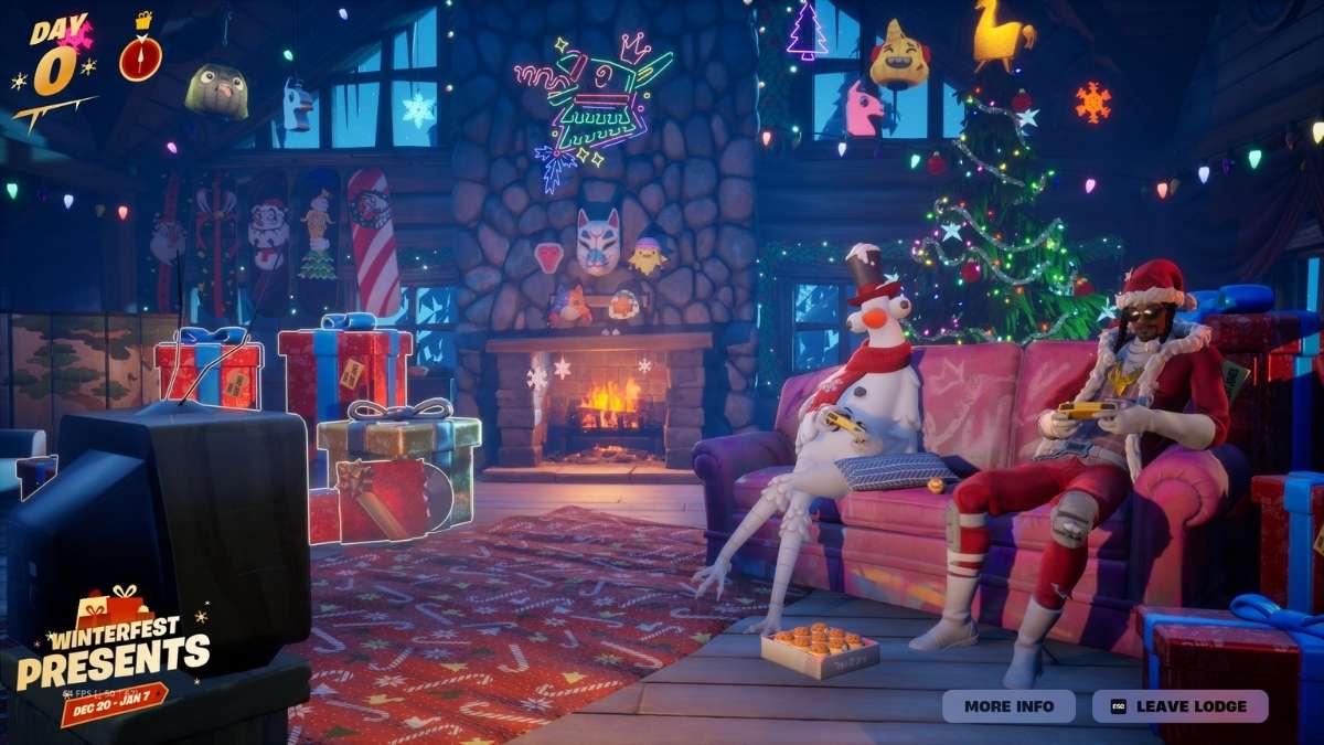Fortnite Yule Cabin Winterfest