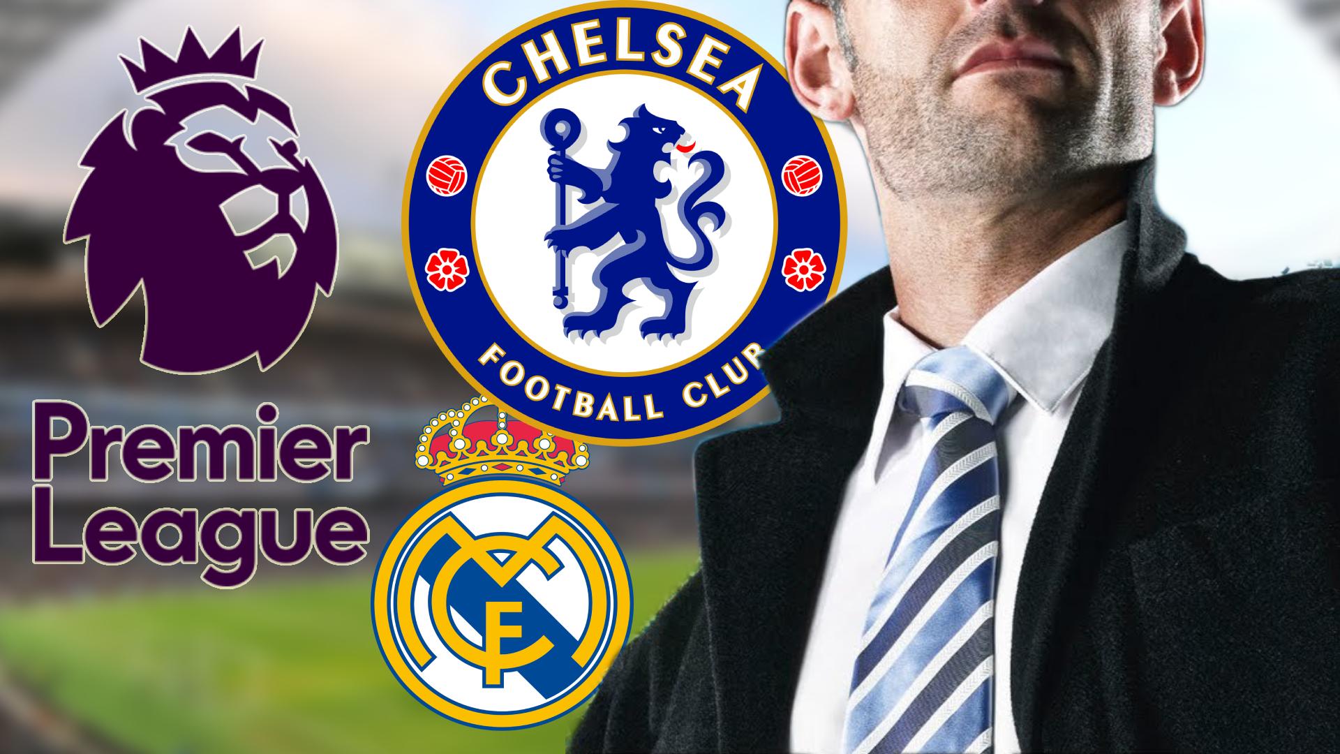 Football Manager standing in front of logos