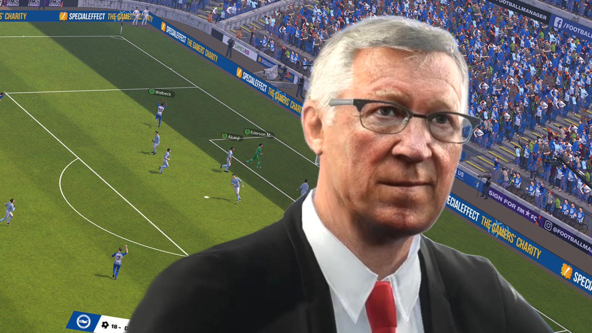 Football Manager gameplay with Alex Fergusson