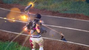 Sparkle Specialist using War Machine's Hover Jets and Auto Turret