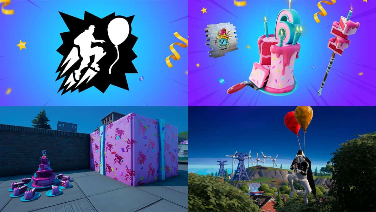 Fortnite patch notes (September 19): Birthday event, free rewards, new Reality Augments, and more