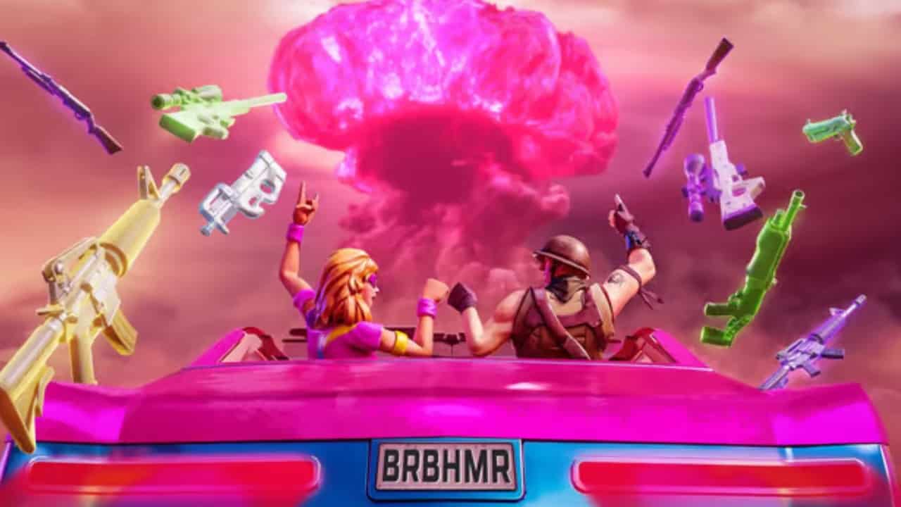 Fortnite streamer celebrates Barbenheimer by creating Call of Duty crossover map